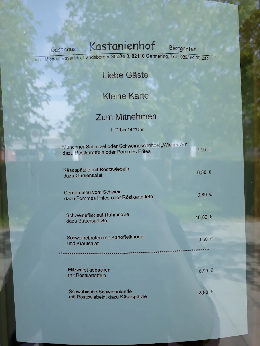 Speisekarte photo 2