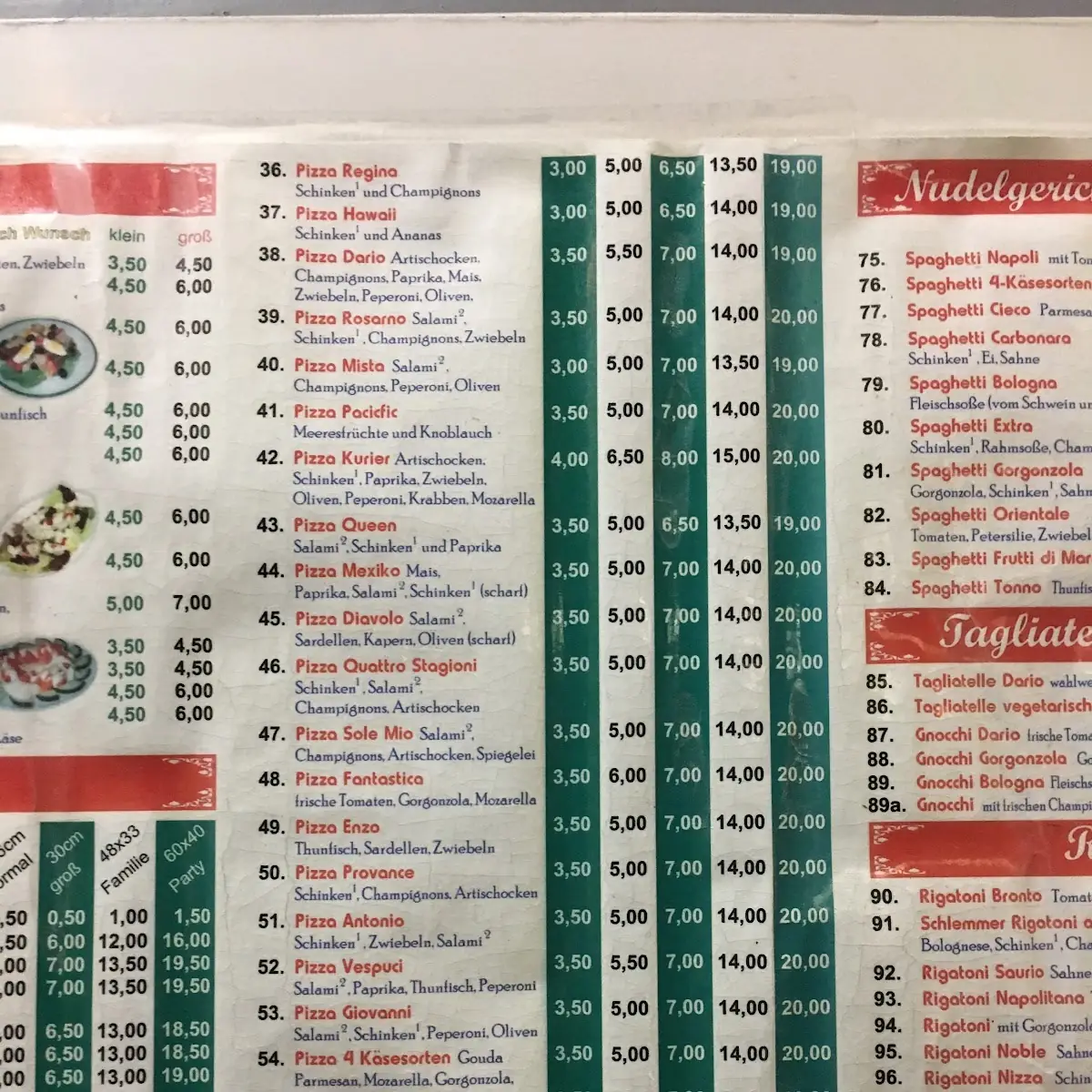 Speisekarte photo 2