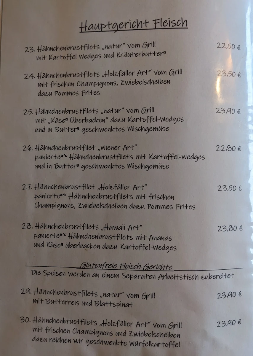 Speisekarte photo 5