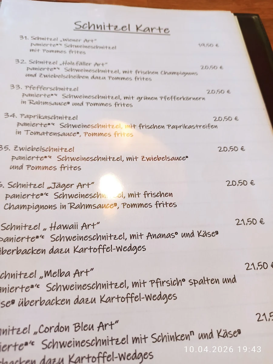 Speisekarte photo 8