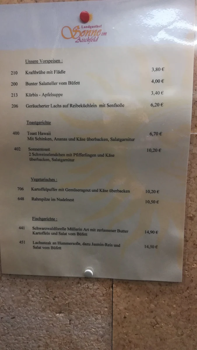 Speisekarte photo 9