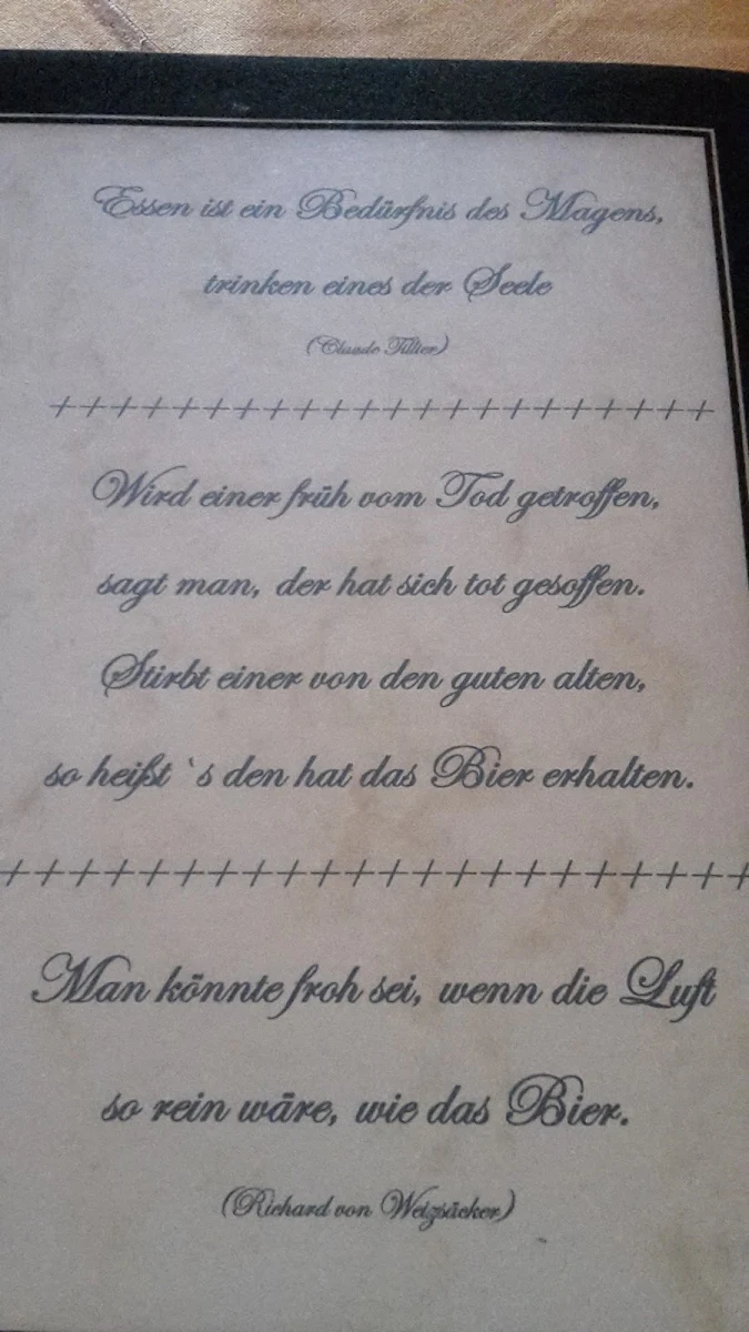 Speisekarte photo 1