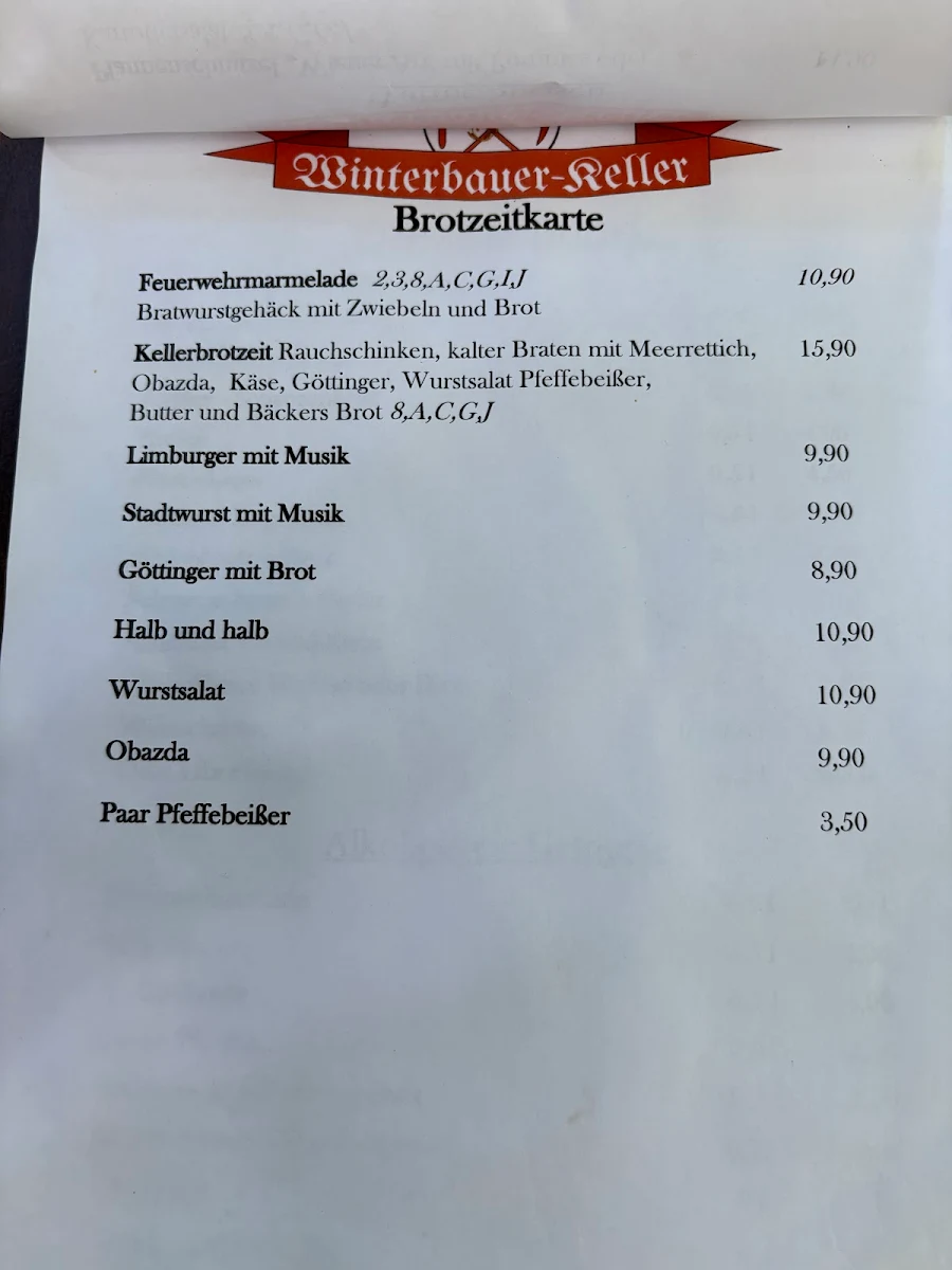 Speisekarte photo 3