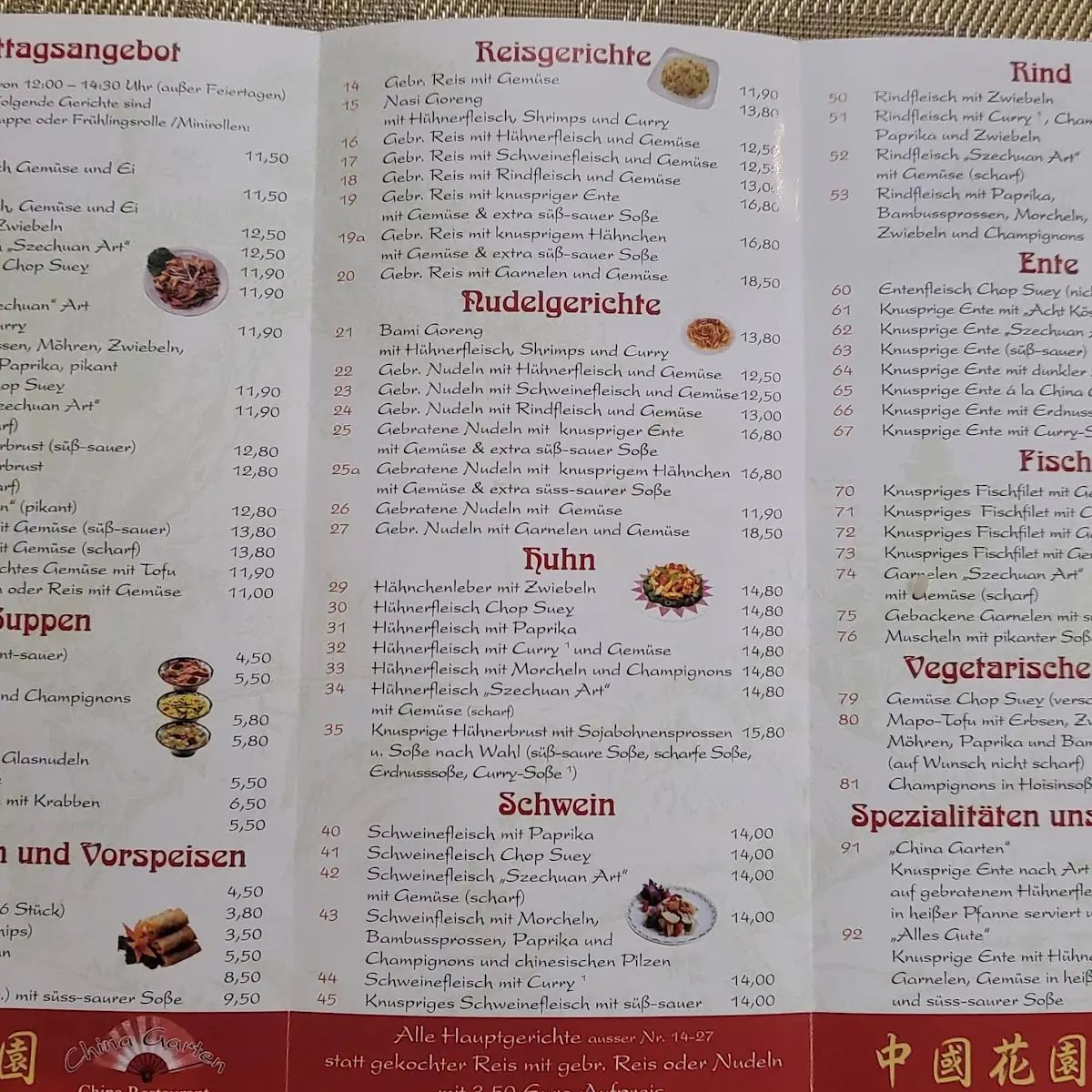 Speisekarte photo 9
