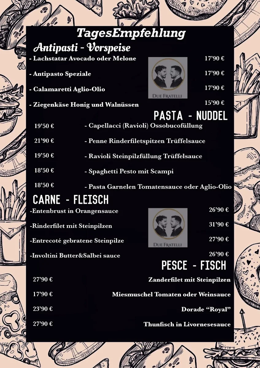Speisekarte photo 1