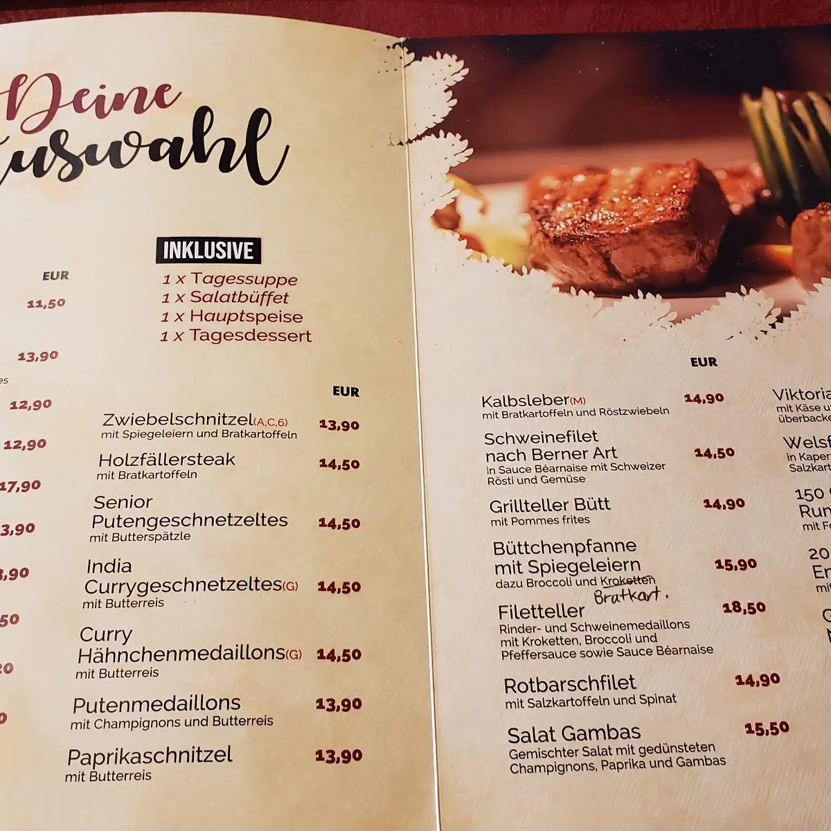 Speisekarte photo 10