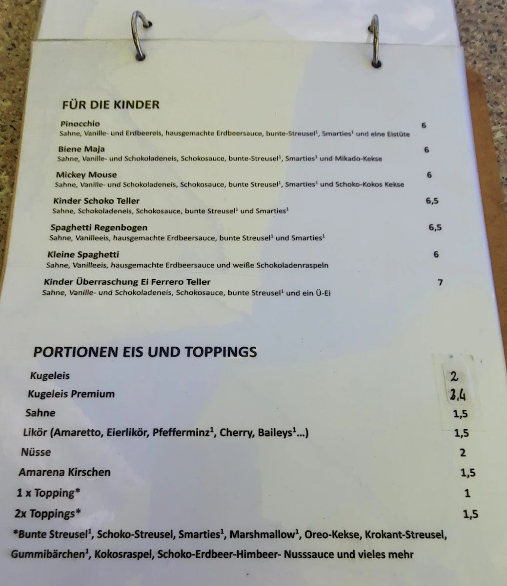 Speisekarte photo 2