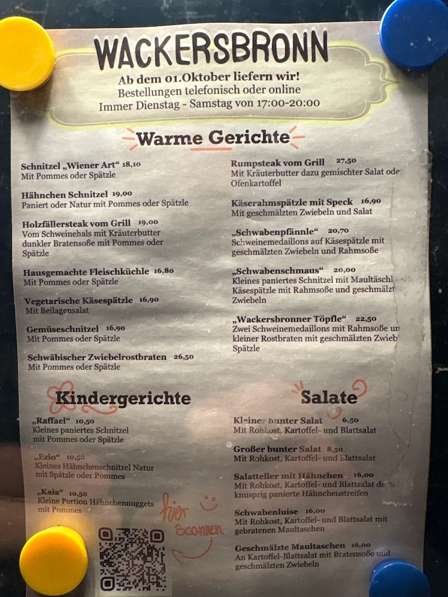 Speisekarte photo 1