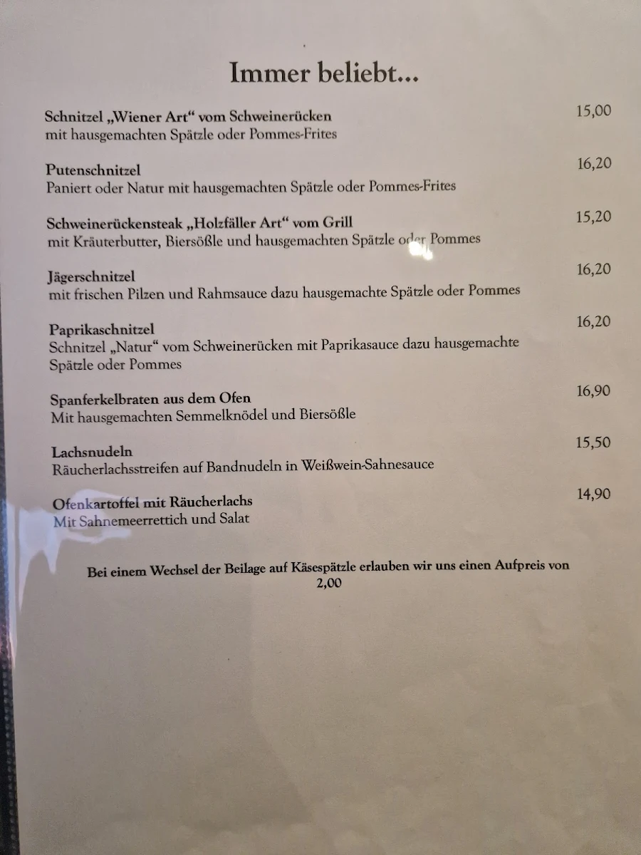 Speisekarte photo 5