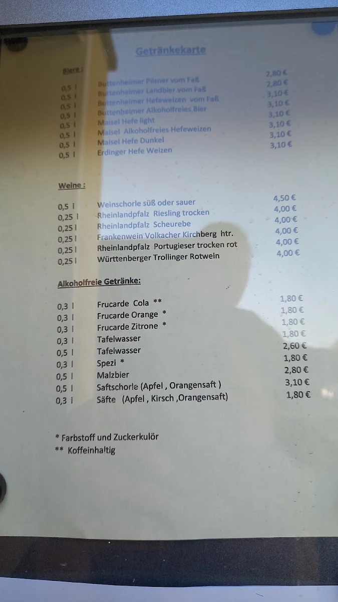 Speisekarte photo 7