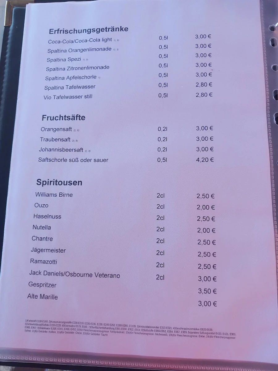 Speisekarte photo 1