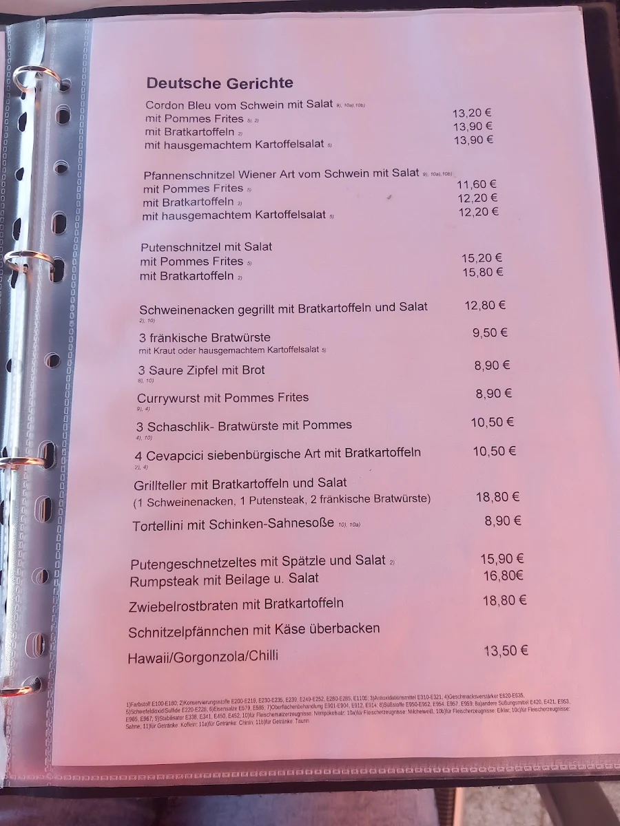 Speisekarte photo 2