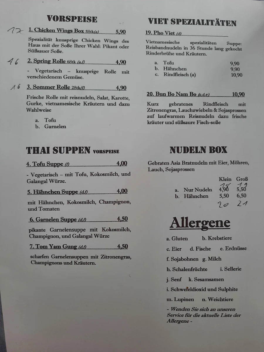 Speisekarte photo 10