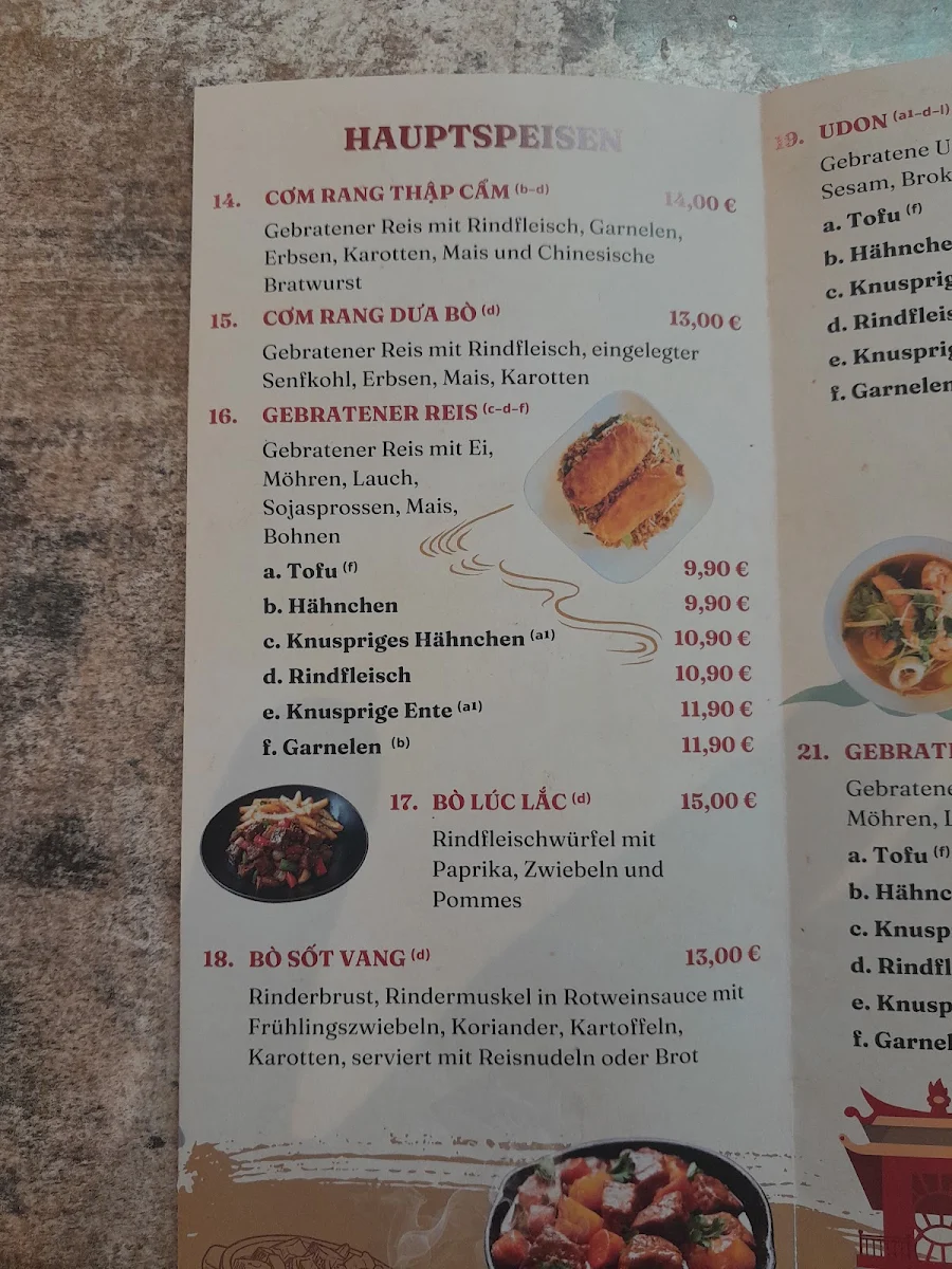 Speisekarte photo 4