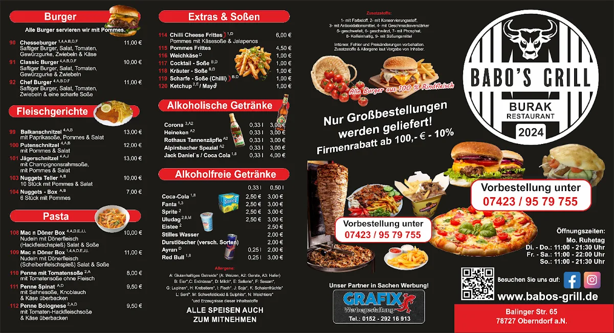 Speisekarte photo 2