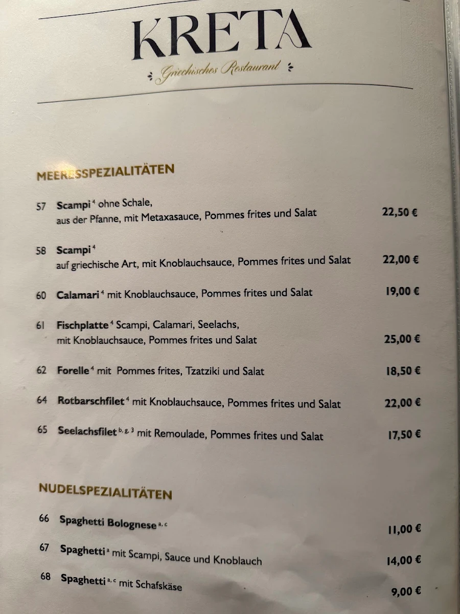 Speisekarte photo 1