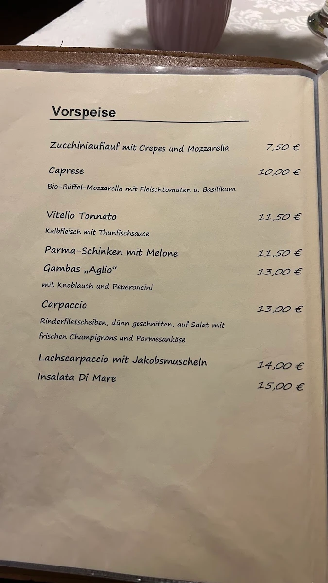 Speisekarte photo 1