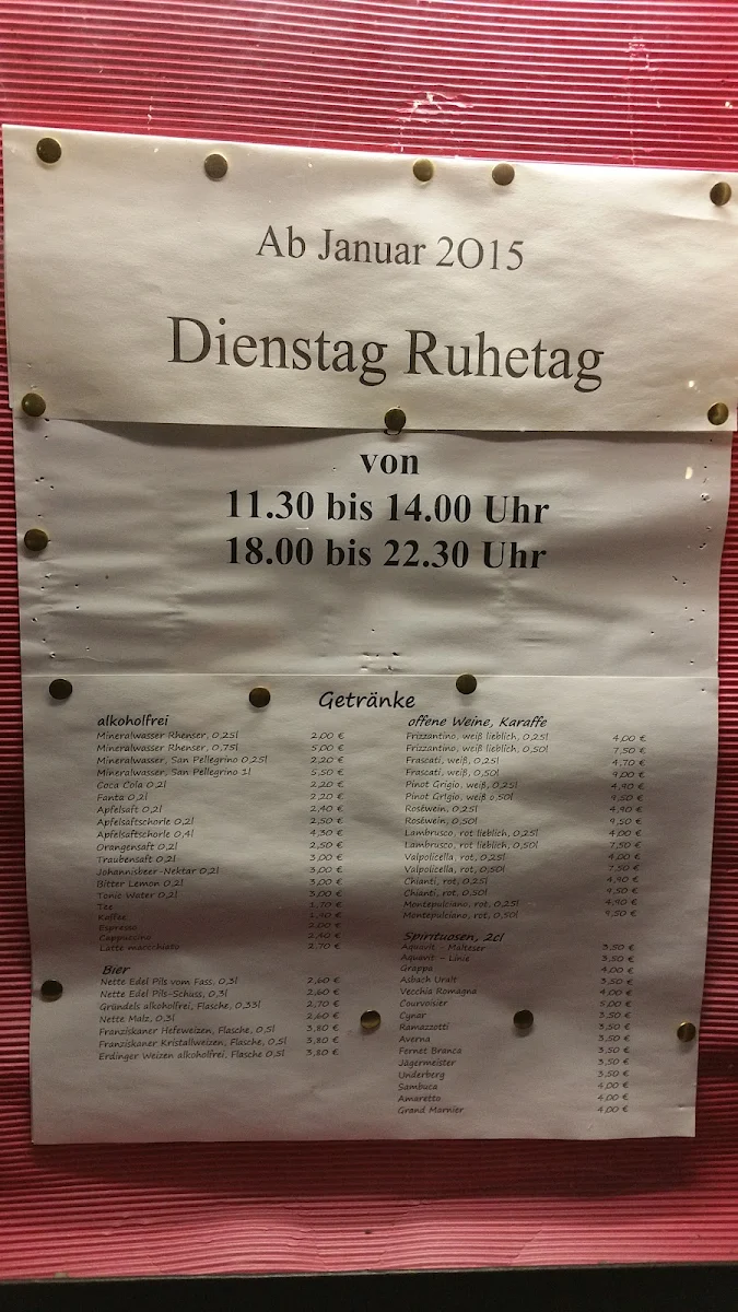 Speisekarte photo 3