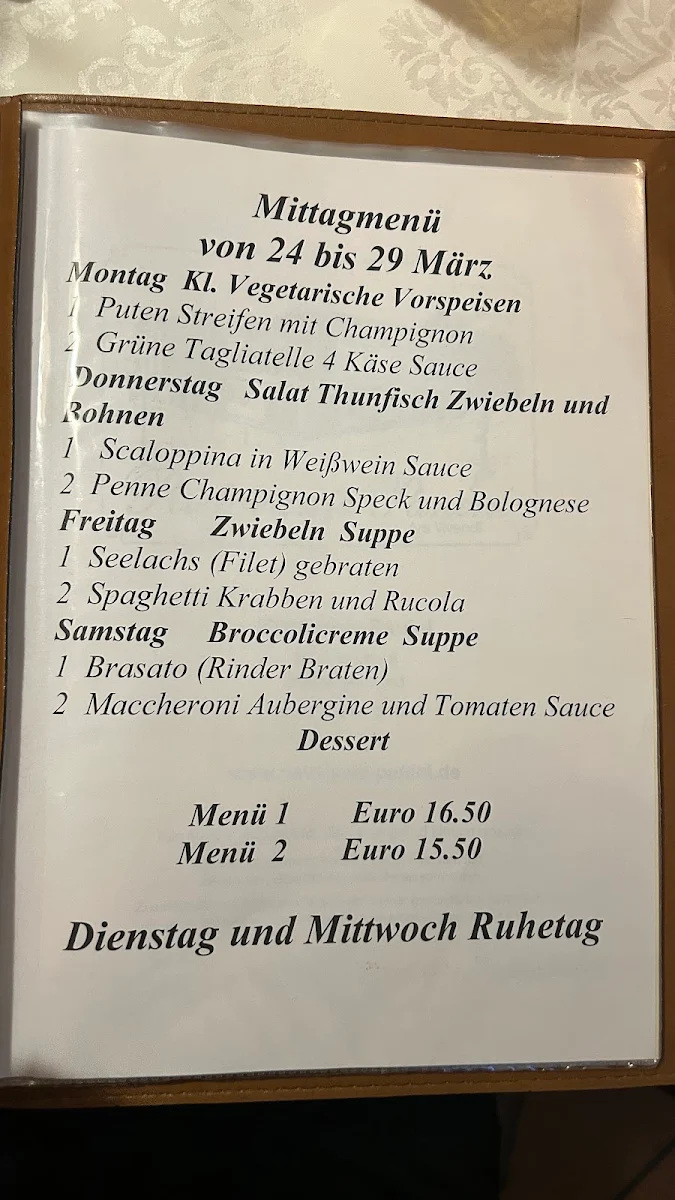 Speisekarte photo 5