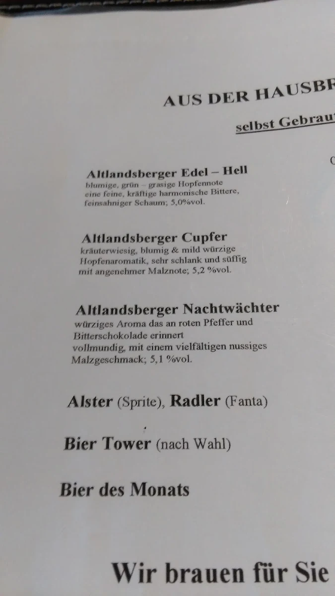 Speisekarte photo 6