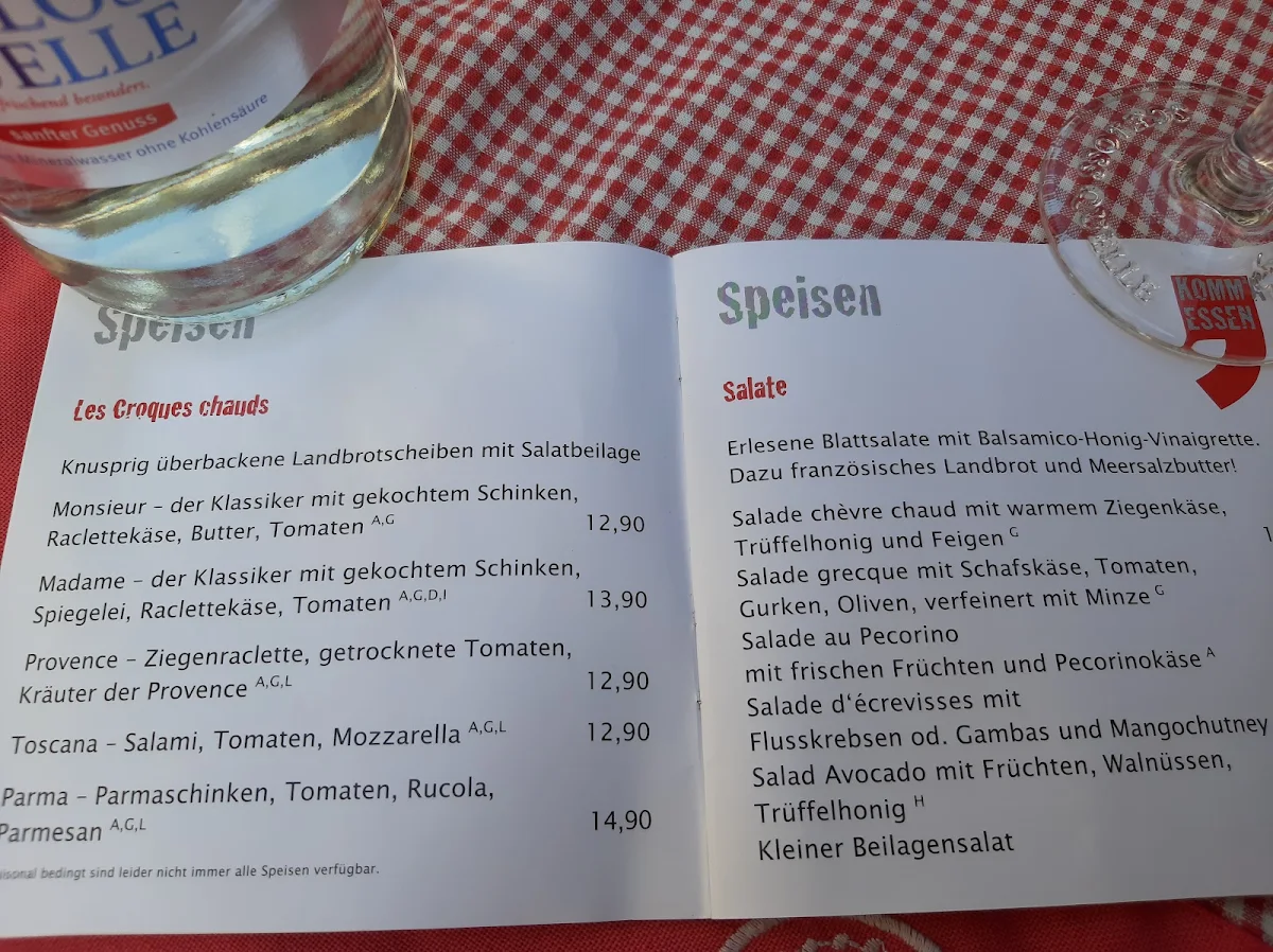 Speisekarte photo 5