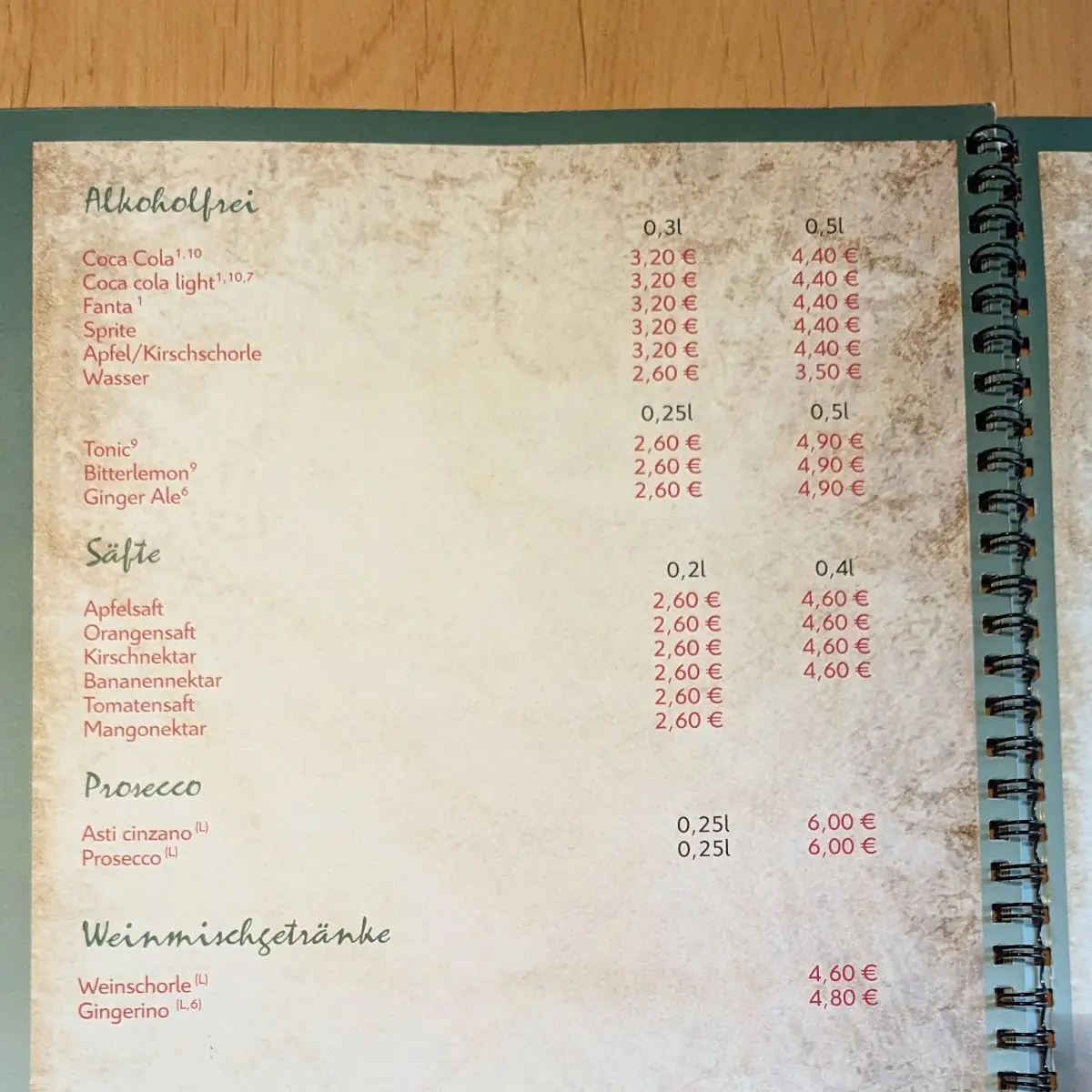 Speisekarte photo 10