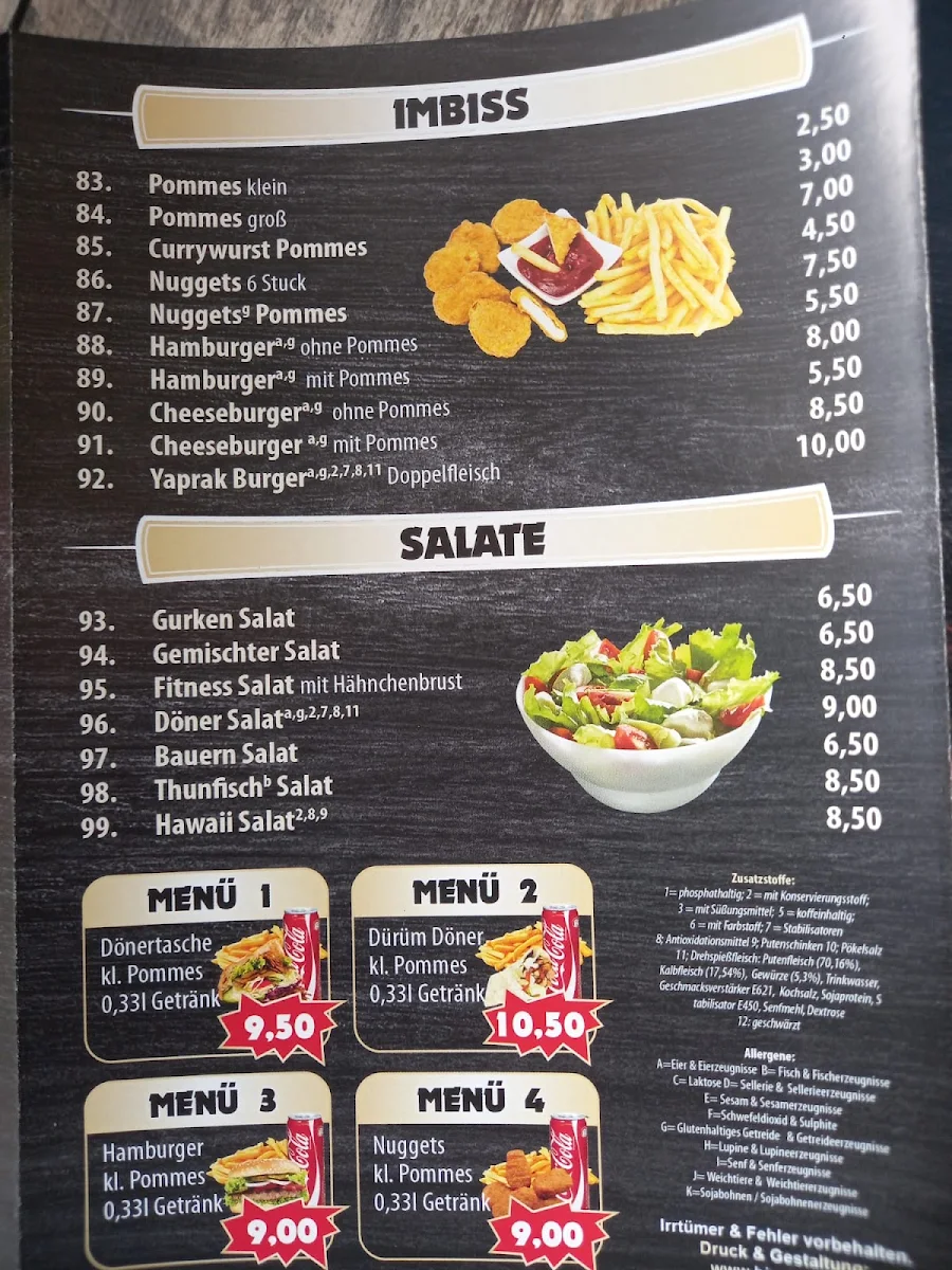 Speisekarte photo 1