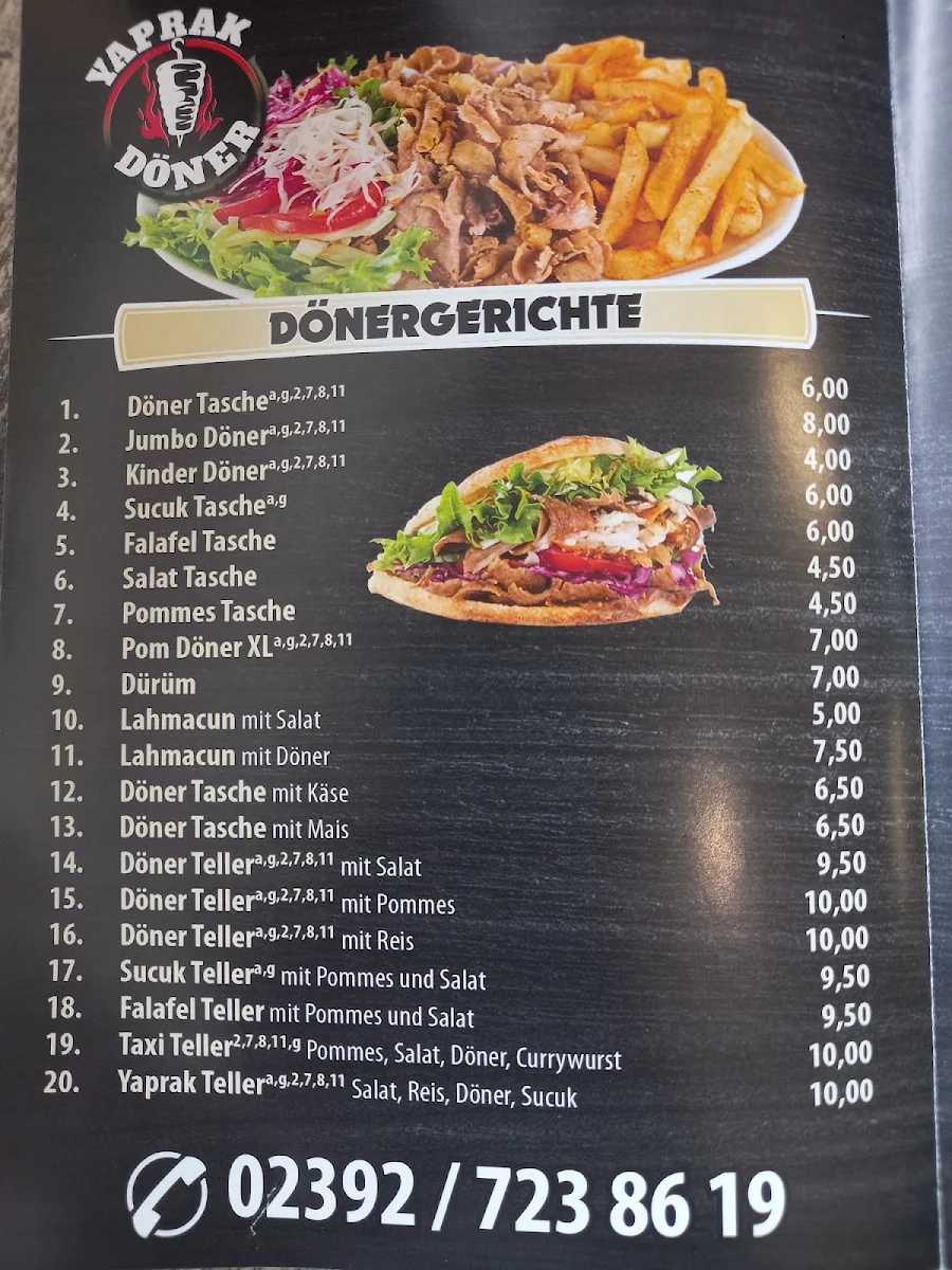 Speisekarte photo 2