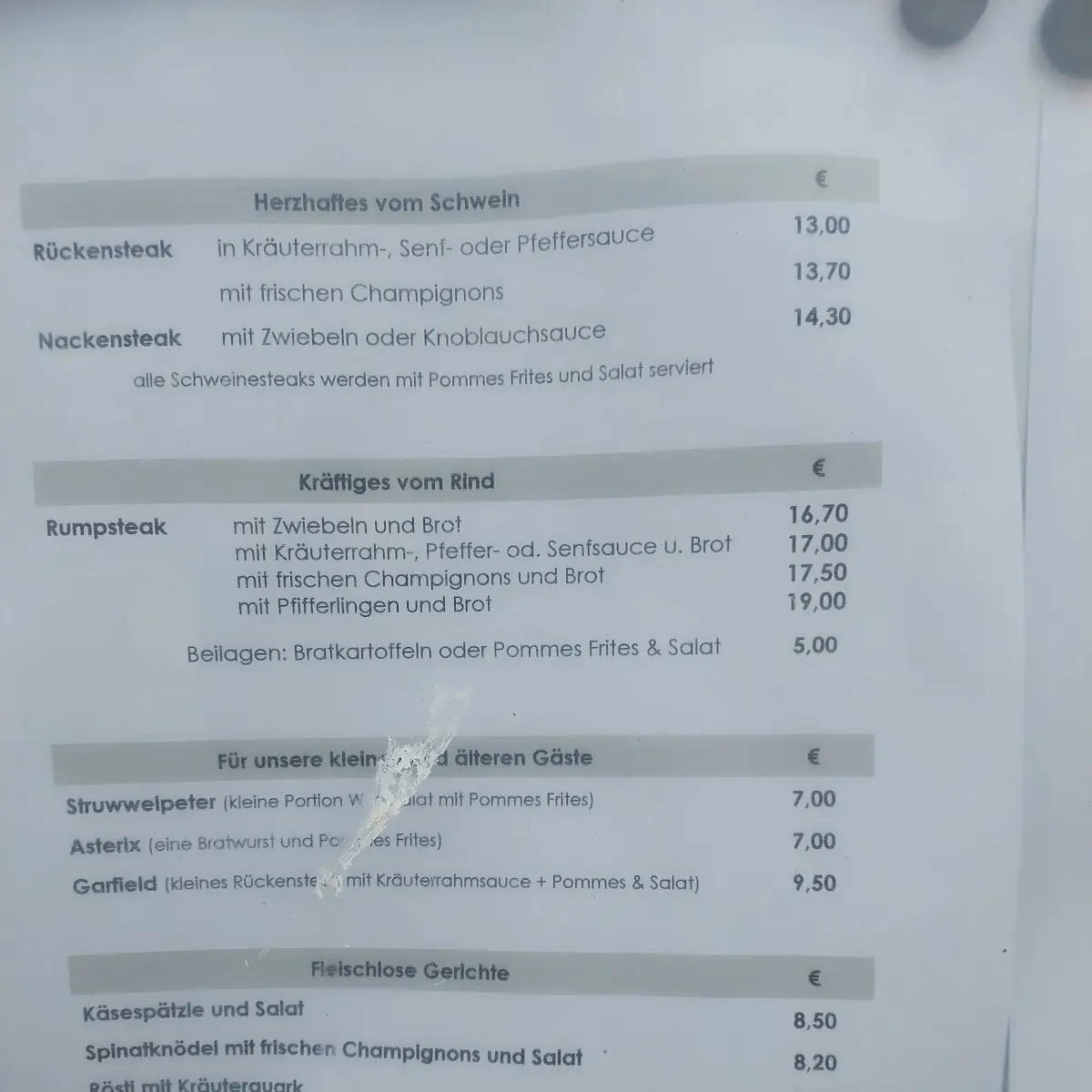 Speisekarte photo 4