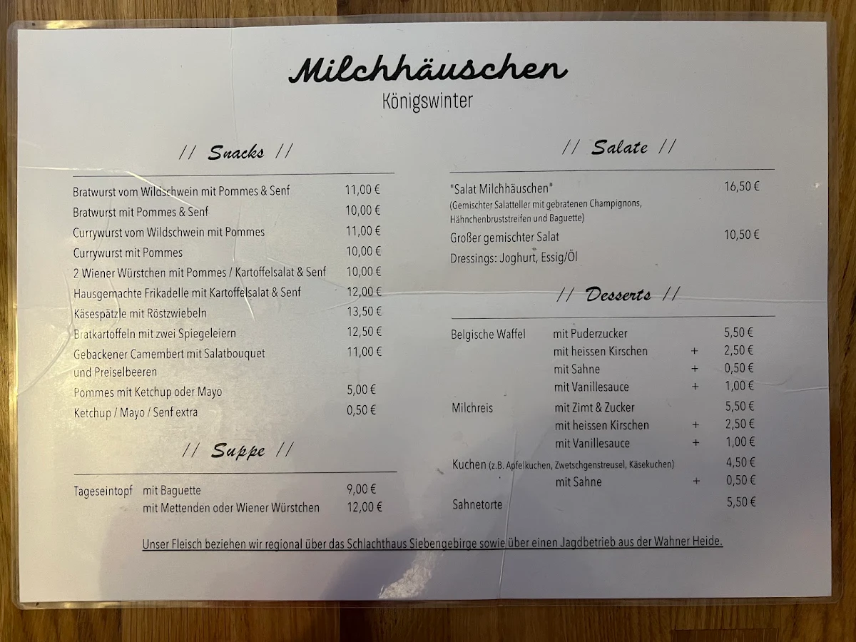 Speisekarte photo 1