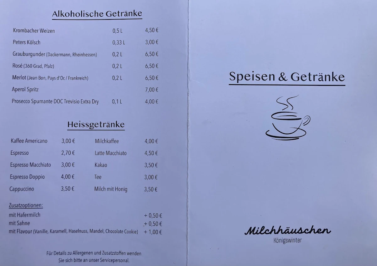 Speisekarte photo 3
