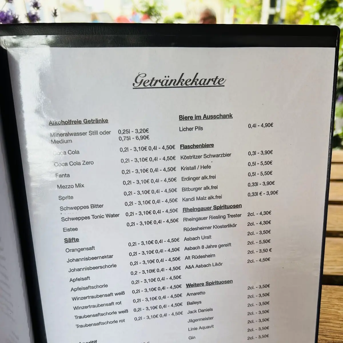 Speisekarte photo 7