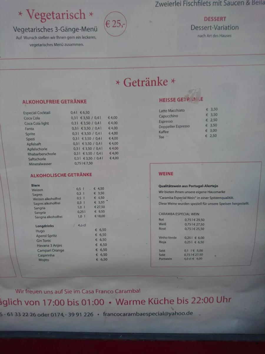 Speisekarte photo 4