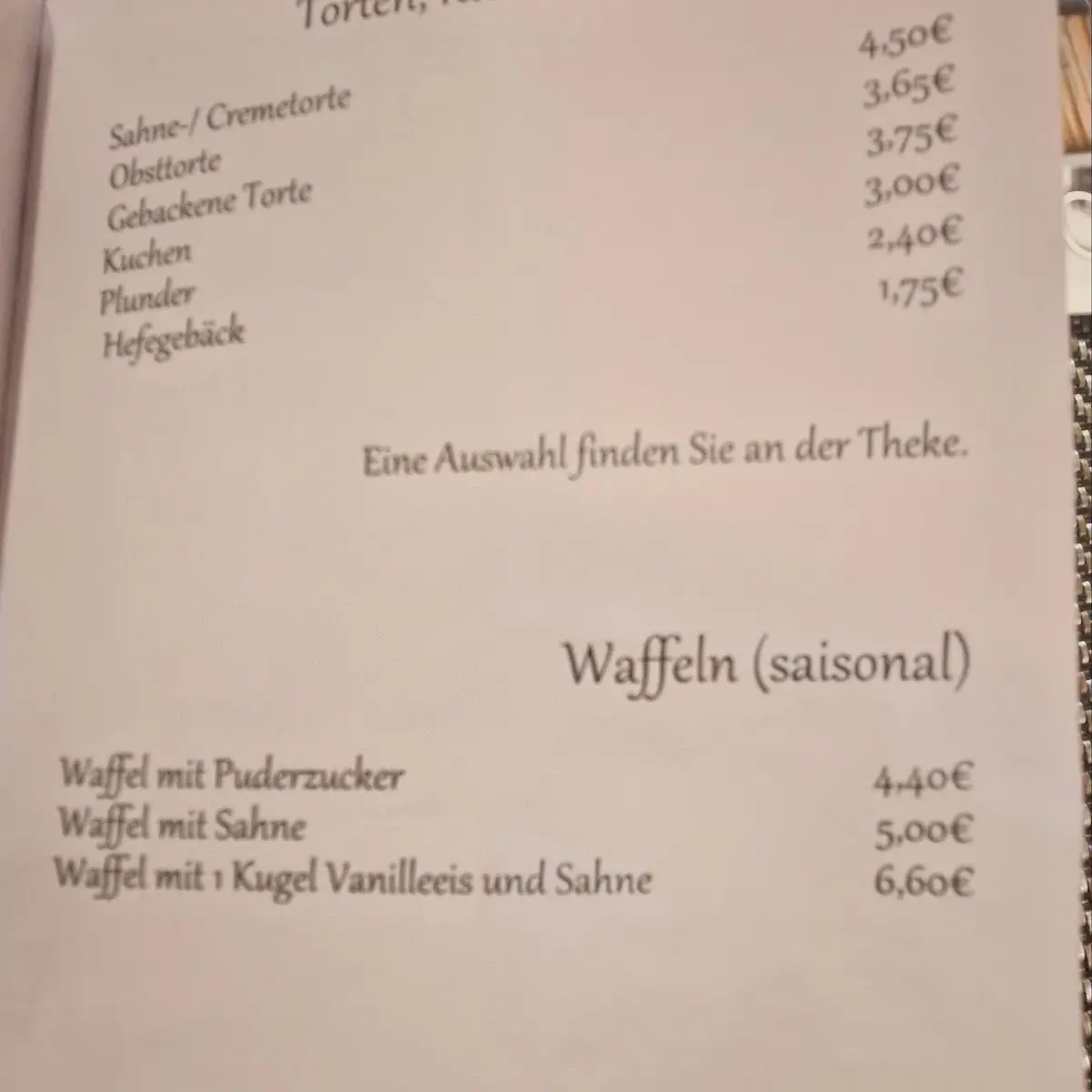 Speisekarte photo 4