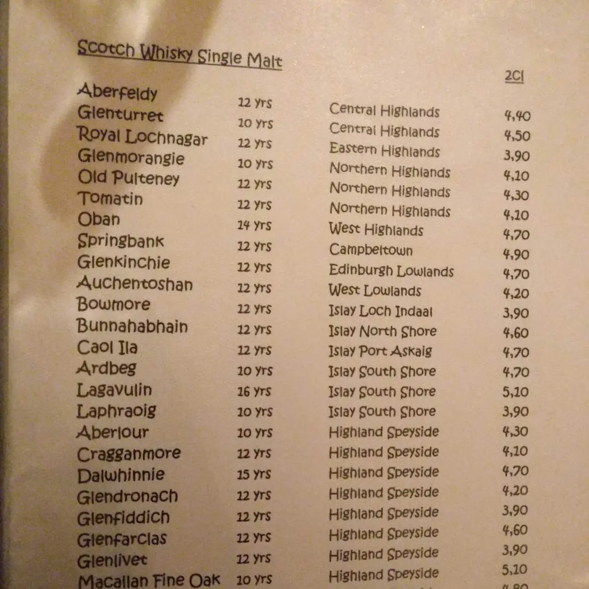 Speisekarte photo 5