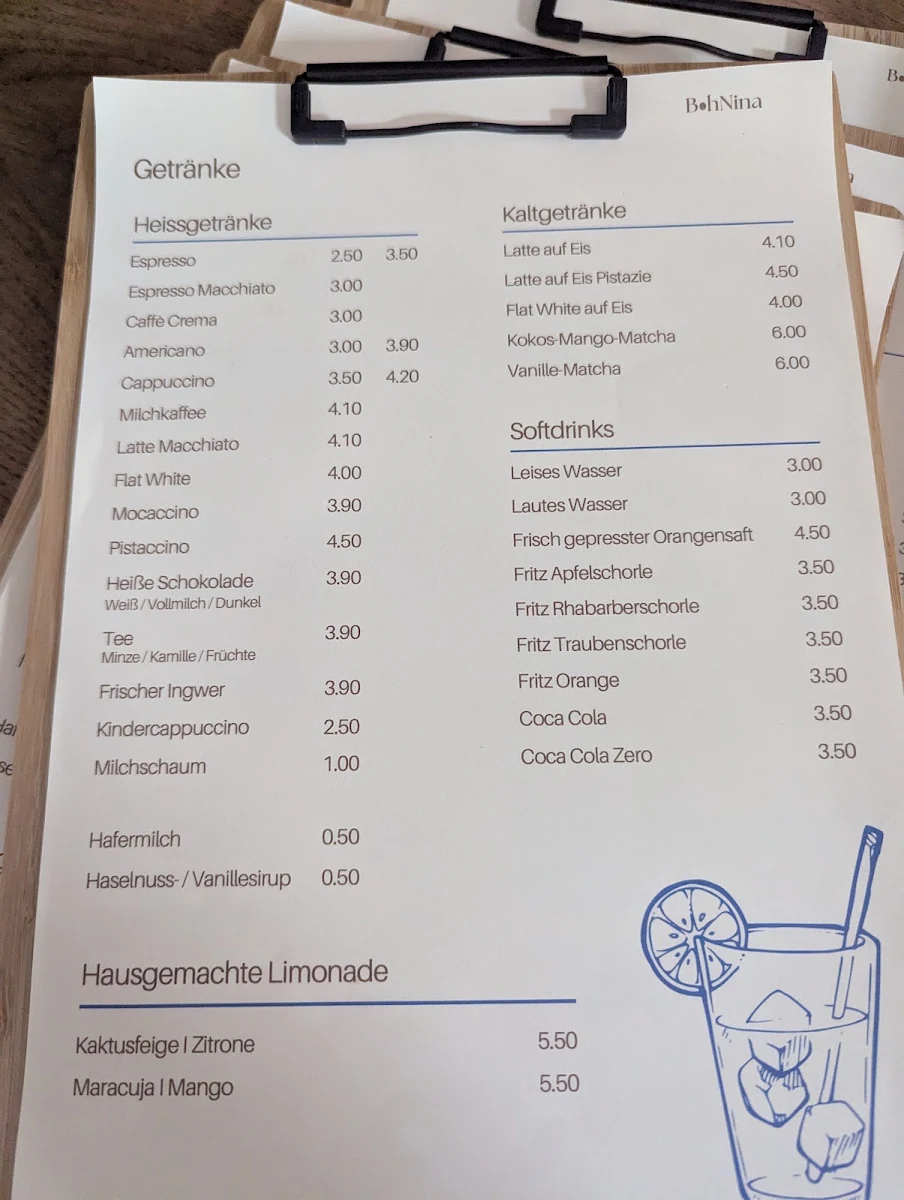 Speisekarte photo 3