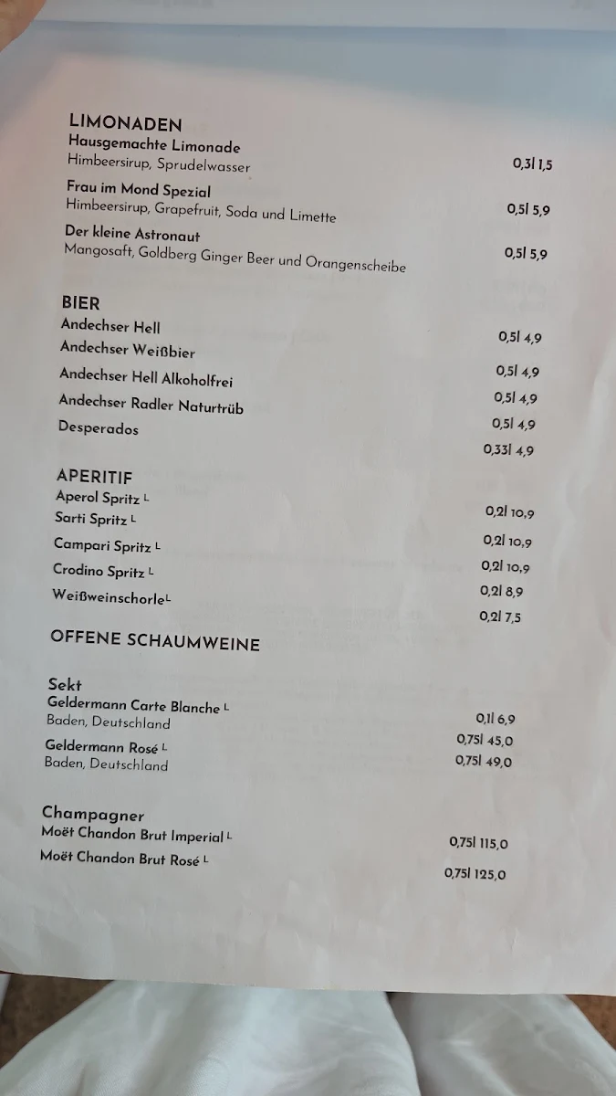 Speisekarte photo 1