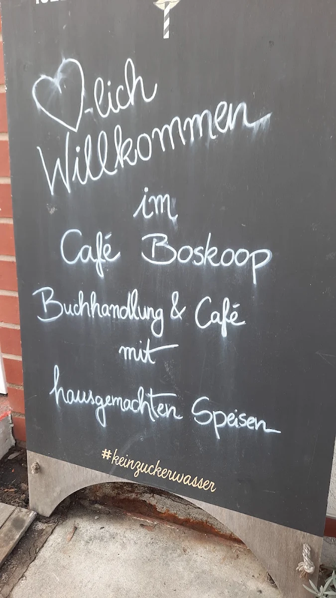 Speisekarte, Café Boskoop