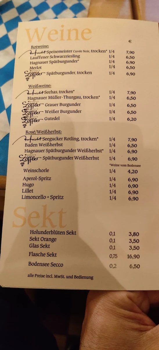 Speisekarte photo 3
