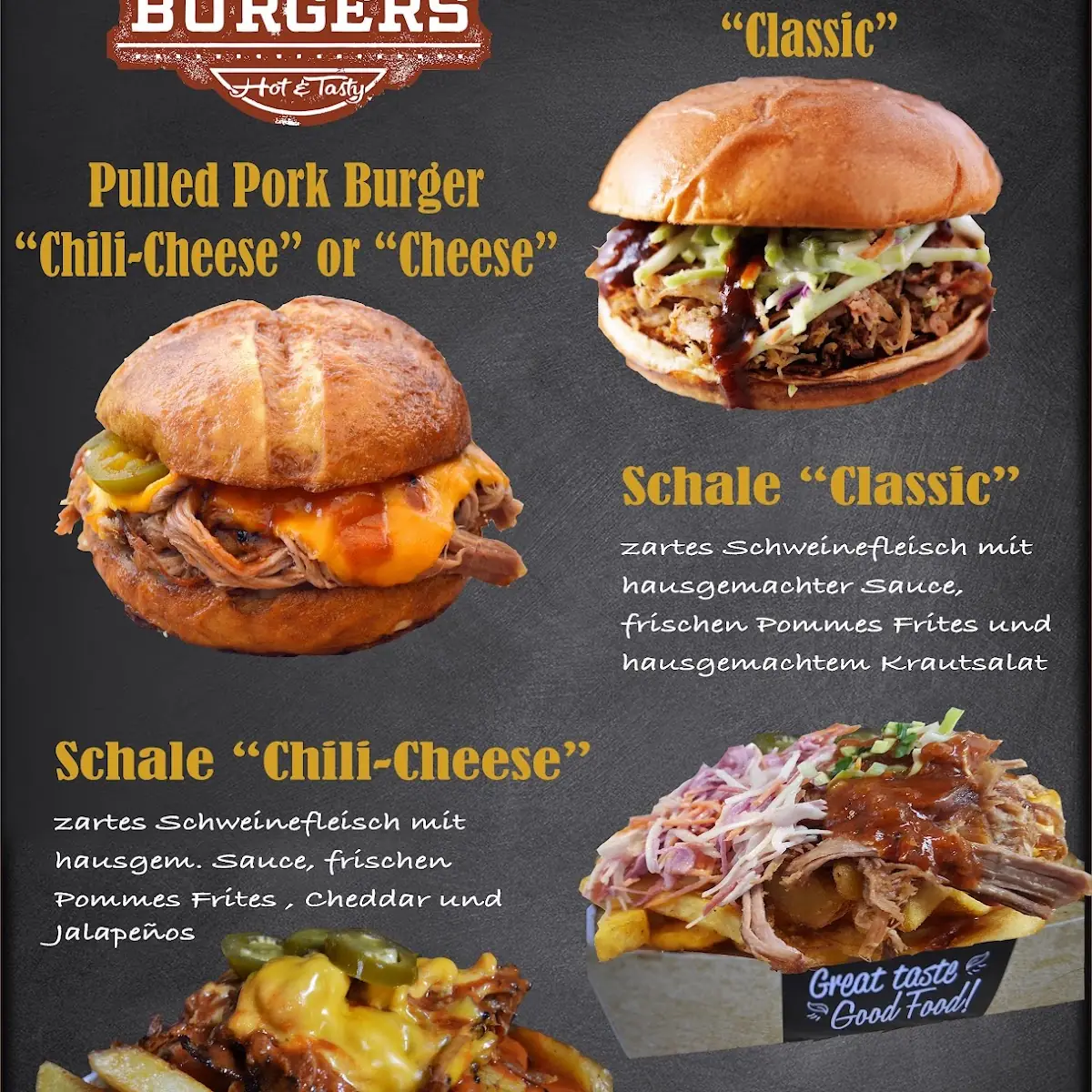 Speisekarte, La Tapita - Food Truck - Tapas & Burger