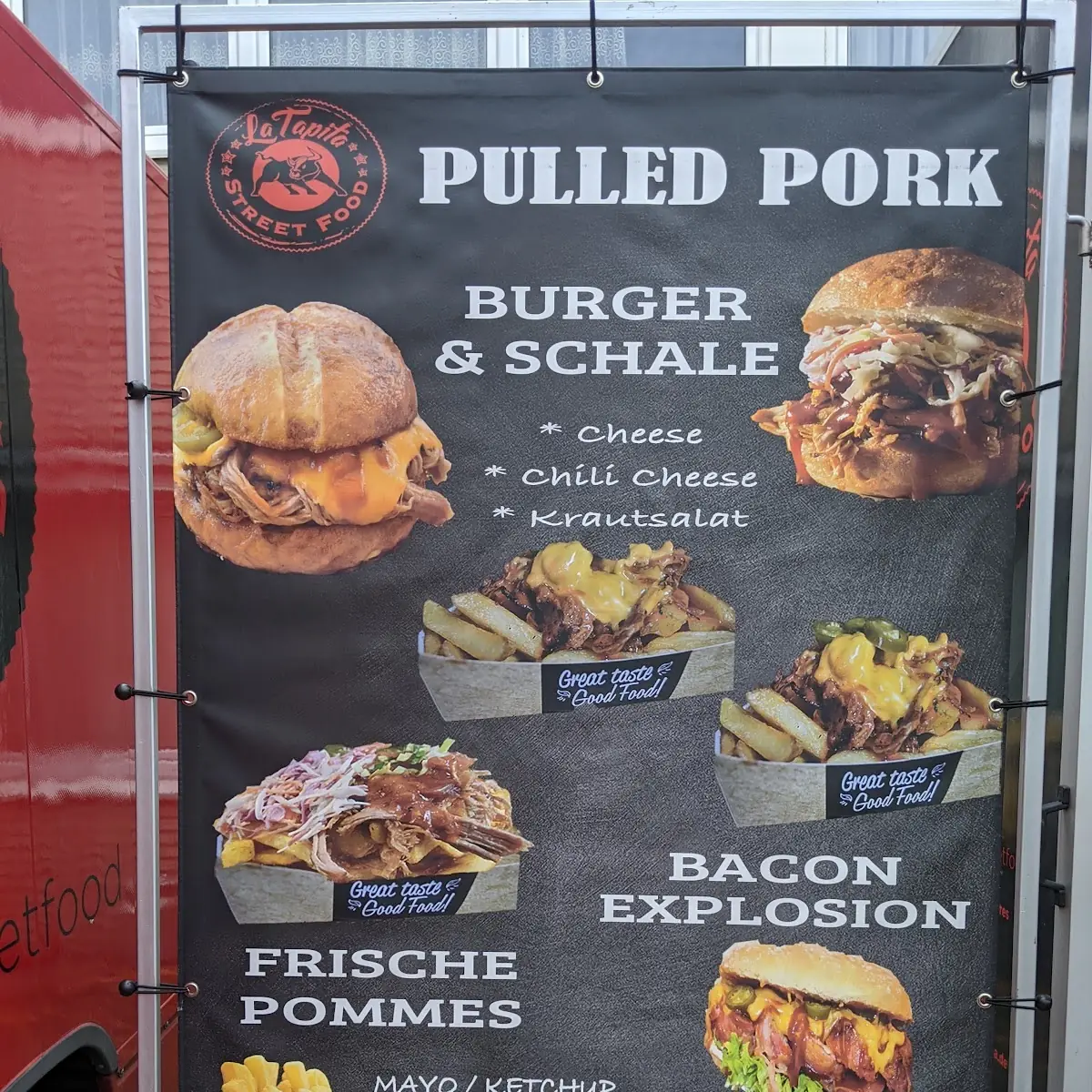 Speisekarte, La Tapita - Food Truck - Tapas & Burger