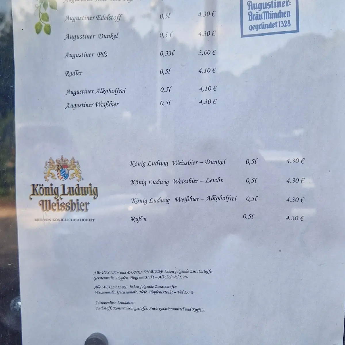 Speisekarte photo 8
