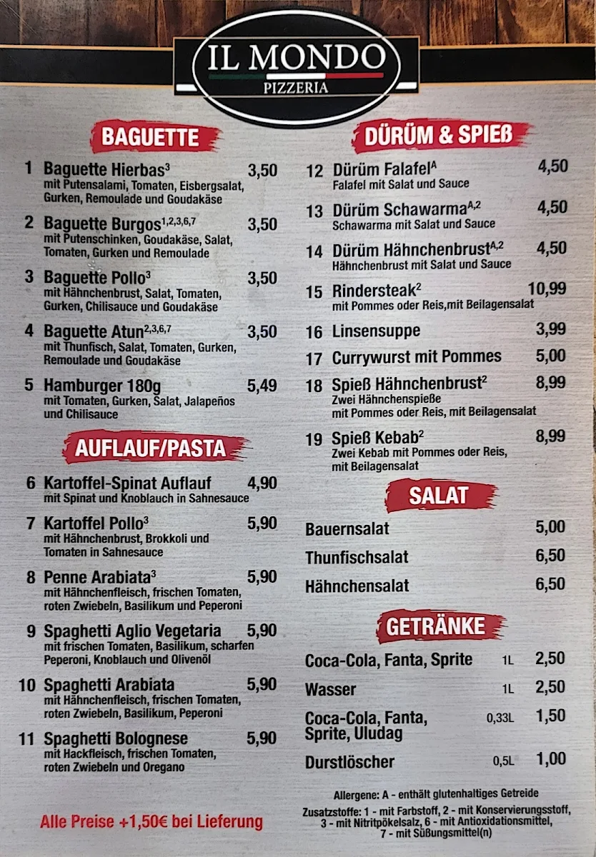 Speisekarte photo 1