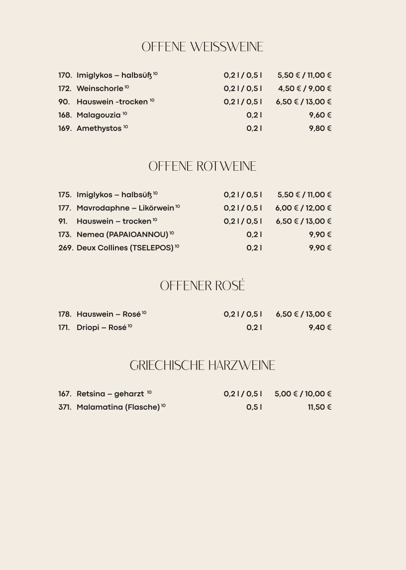 Speisekarte photo 7