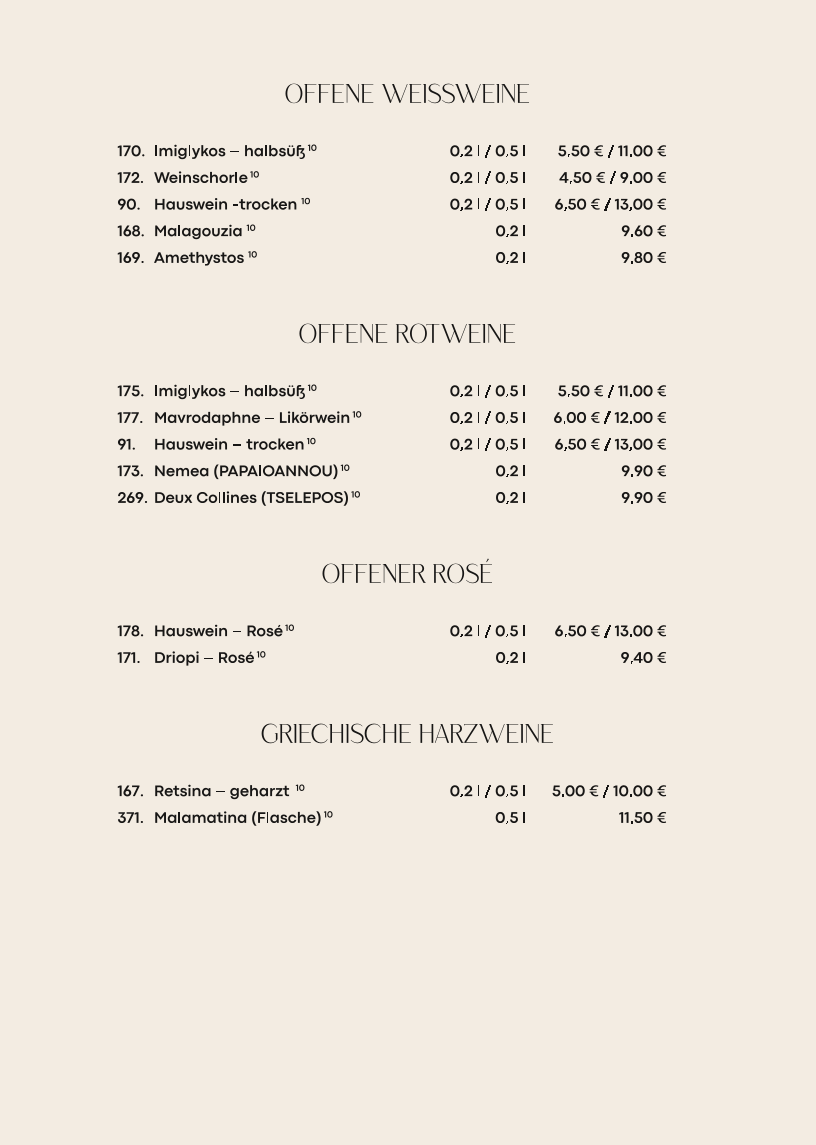 Speisekarte photo 8