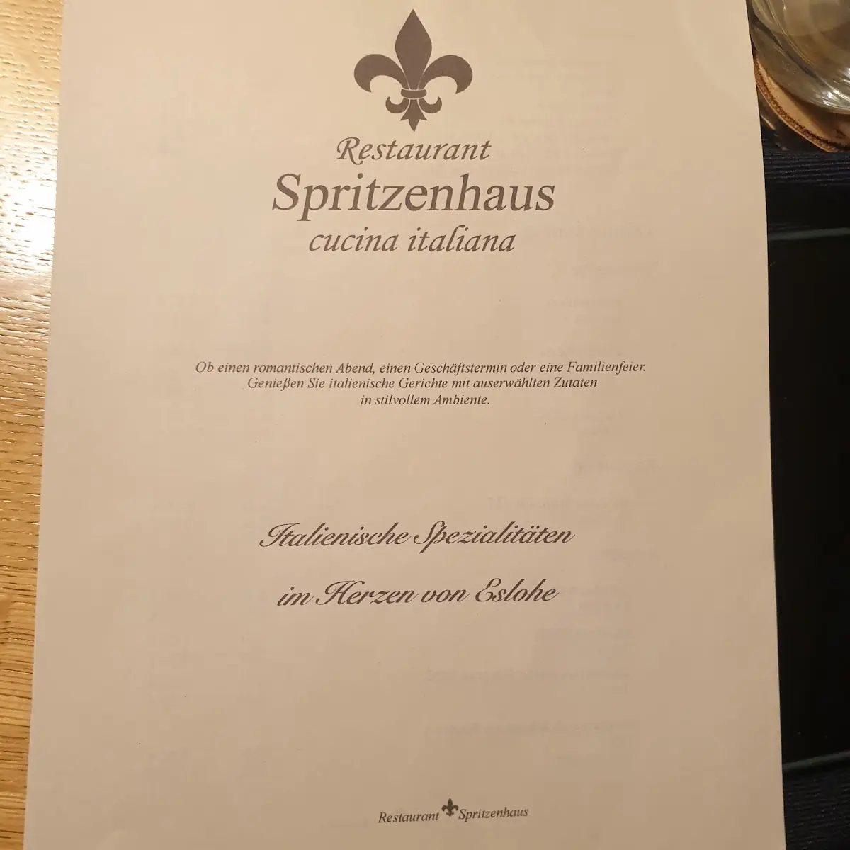 Speisekarte photo 1