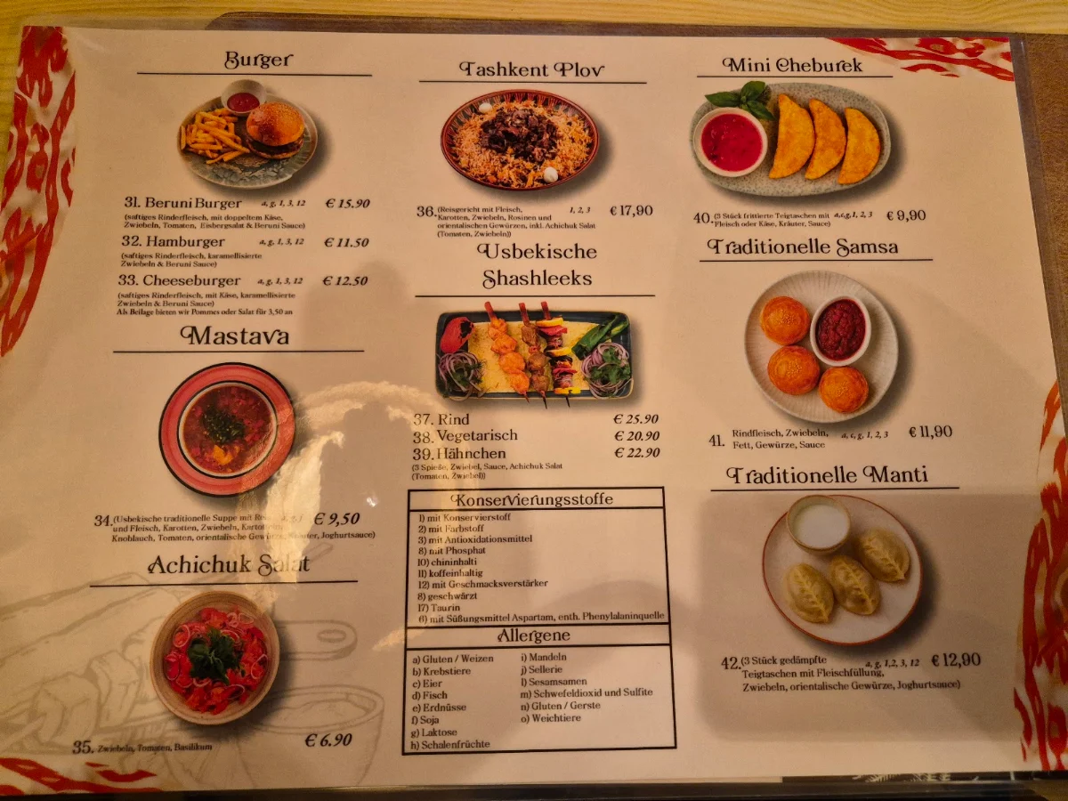Speisekarte photo 3