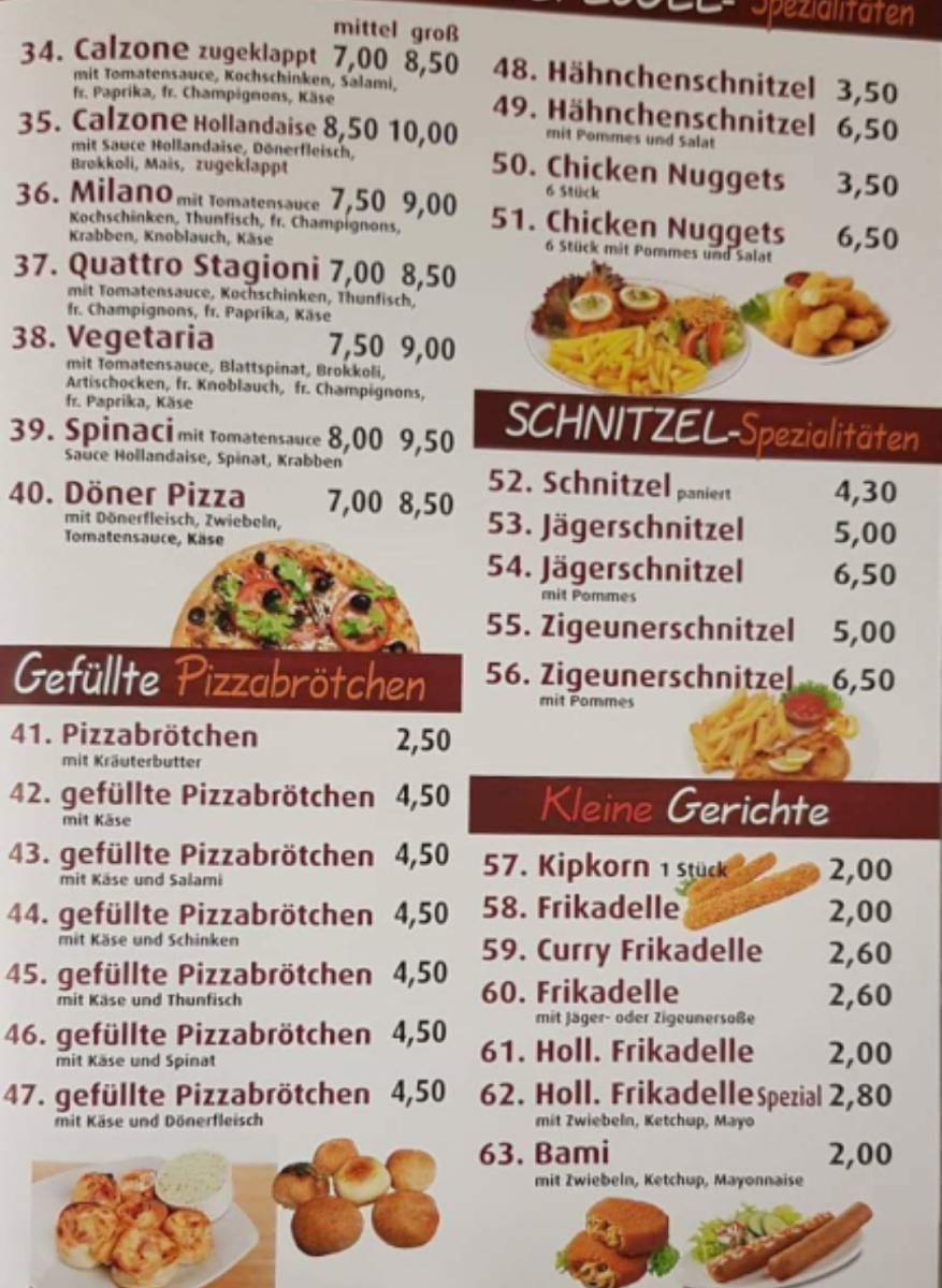 Speisekarte photo 1