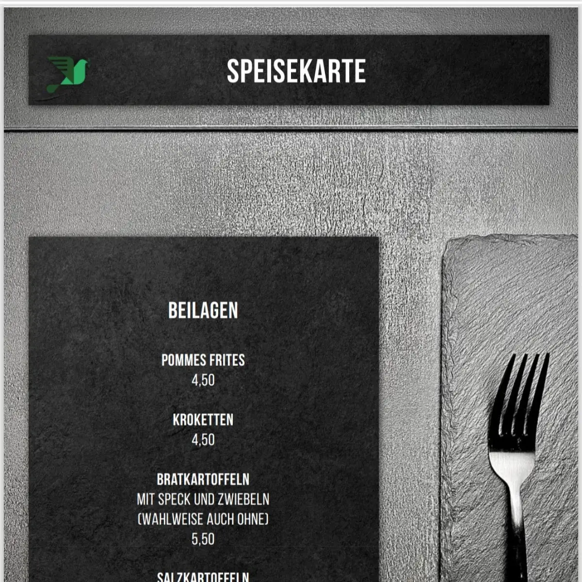 Speisekarte photo 9