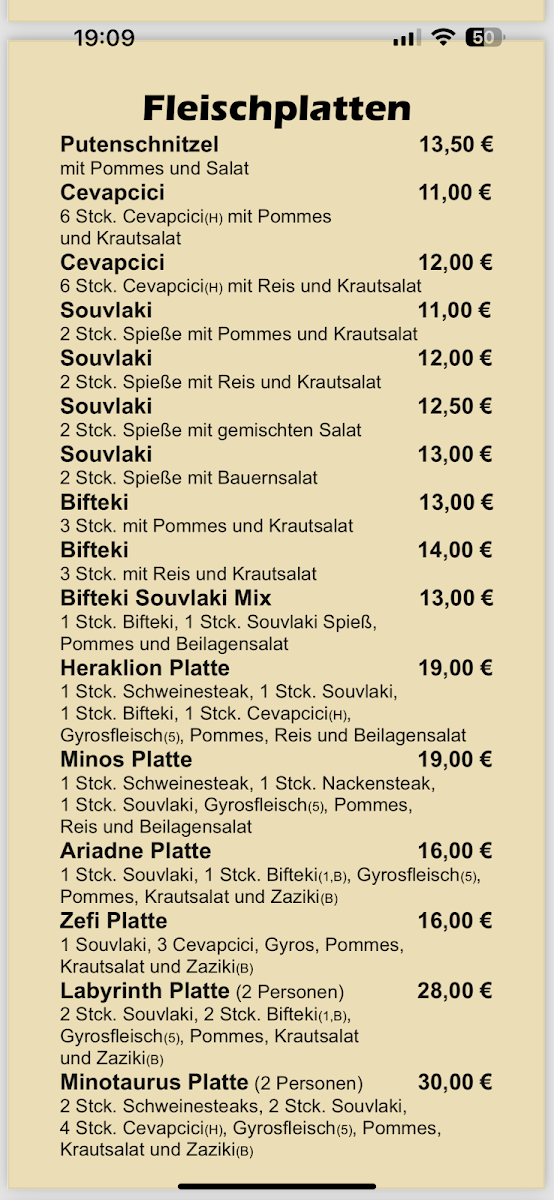 Speisekarte photo 9